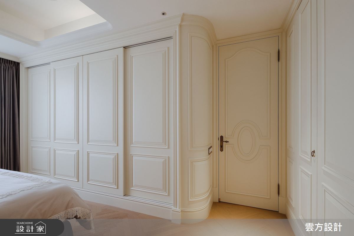 37坪中古屋(5~15年)＿新古典臥室案例圖片＿雲方設計＿雲方_精緻悅目法式奢華之25