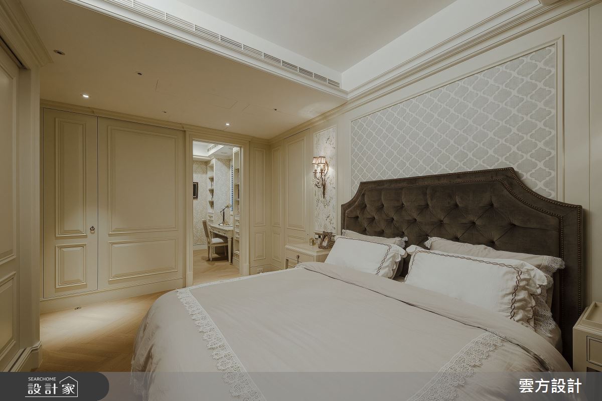 37坪中古屋(5~15年)＿新古典臥室案例圖片＿雲方設計＿雲方_精緻悅目法式奢華之28