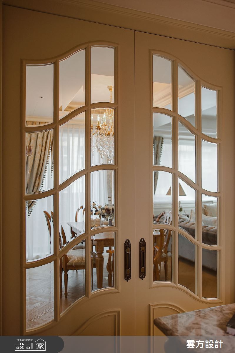 37坪中古屋(5~15年)＿新古典餐廳廚房案例圖片＿雲方設計＿雲方_精緻悅目法式奢華之21