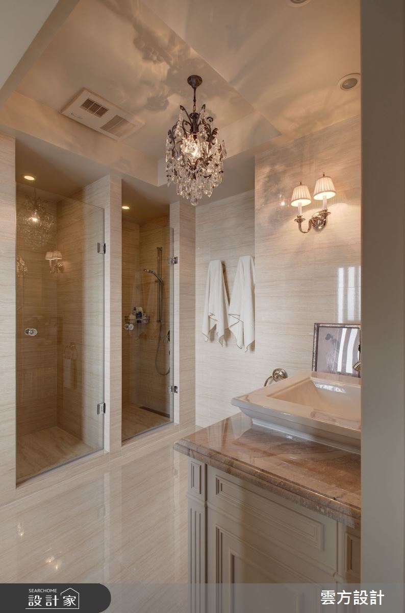 70坪毛胚屋＿新古典浴室案例圖片＿雲方設計＿雲方_心之所嚮藏玉奢華之15