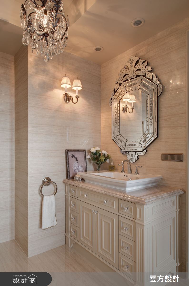 70坪毛胚屋＿新古典浴室案例圖片＿雲方設計＿雲方_心之所嚮藏玉奢華之14