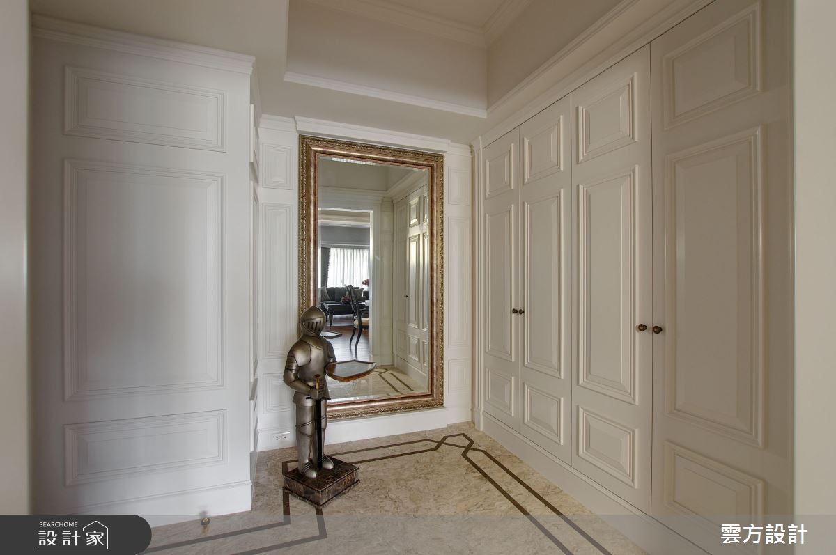 65坪新成屋(5年以下)＿新古典玄關案例圖片＿雲方設計＿雲方_返璞歸真新古典之1