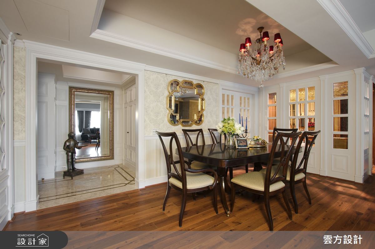 65坪新成屋(5年以下)＿新古典玄關餐廳案例圖片＿雲方設計＿雲方_返璞歸真新古典之2