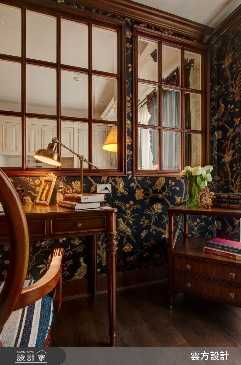 28坪新成屋(5年以下)＿新古典書房案例圖片＿雲方設計＿雲方_高貴雅致典藏之10
