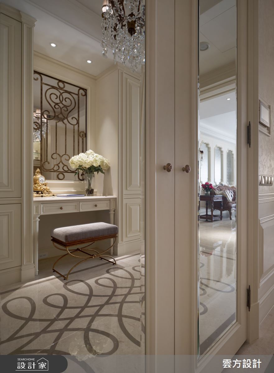 50坪毛胚屋＿新古典玄關案例圖片＿雲方設計＿雲方_視覺饗宴浪漫之3