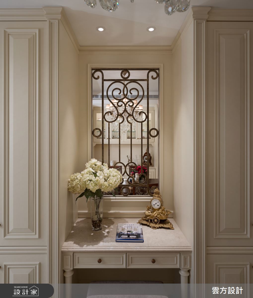 50坪毛胚屋＿新古典玄關案例圖片＿雲方設計＿雲方_視覺饗宴浪漫之4