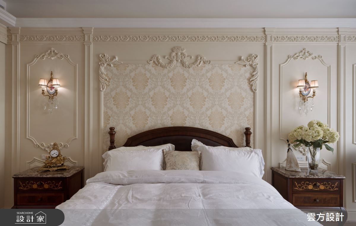 50坪毛胚屋＿新古典臥室案例圖片＿雲方設計＿雲方_視覺饗宴浪漫之14