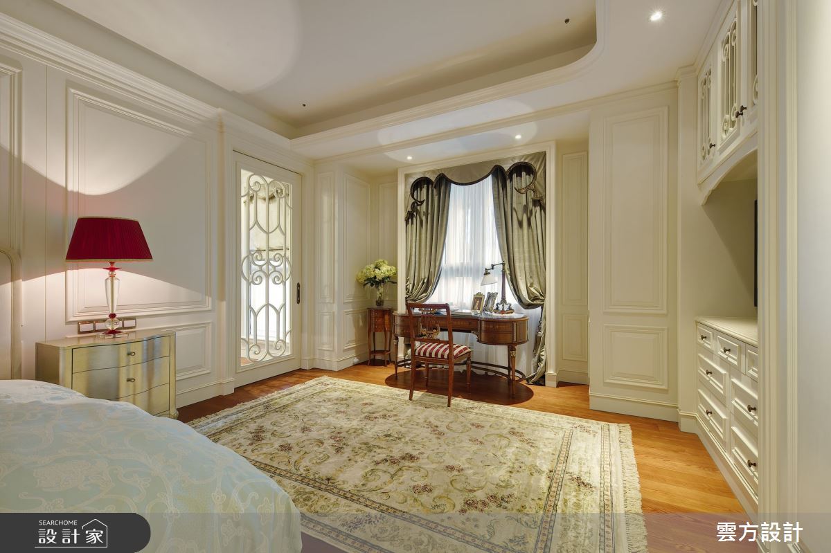 65坪毛胚屋＿新古典臥室案例圖片＿雲方設計＿雲方_日光徐徐朗誦法式之35