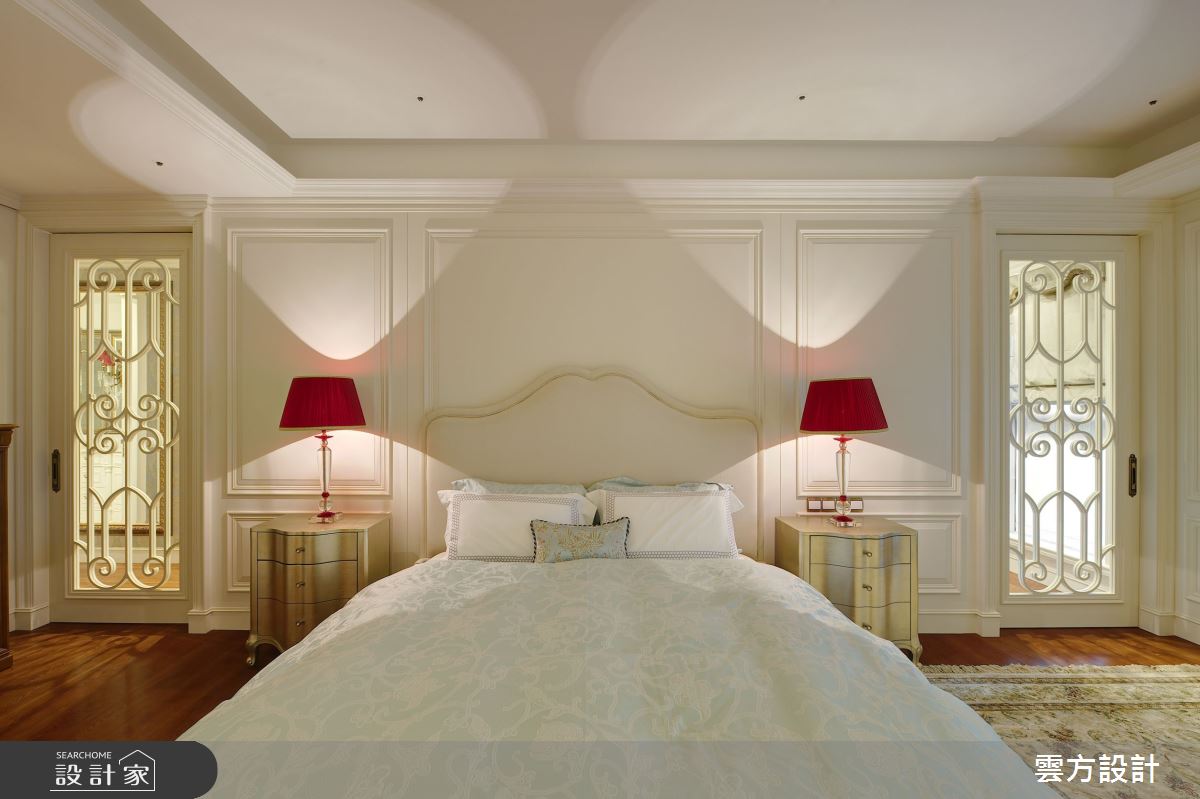 65坪毛胚屋＿新古典臥室案例圖片＿雲方設計＿雲方_日光徐徐朗誦法式之34