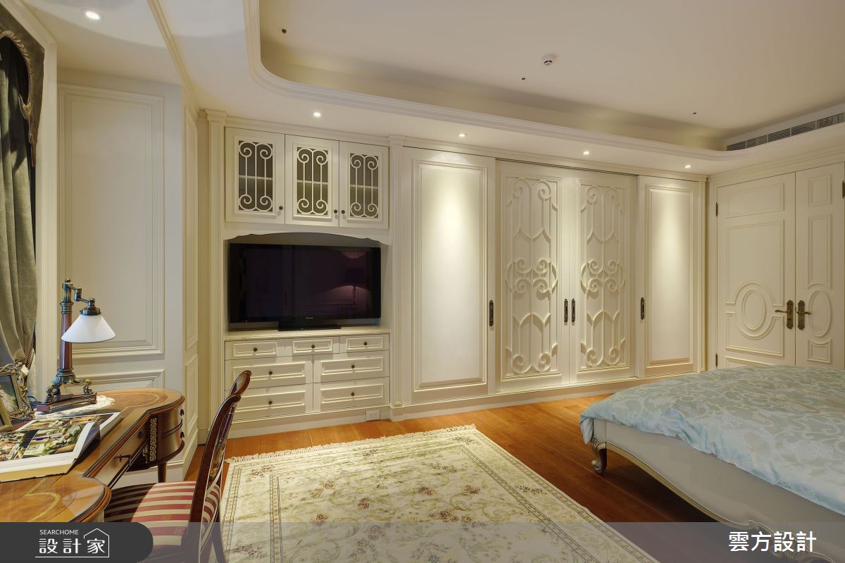 65坪毛胚屋＿新古典臥室案例圖片＿雲方設計＿雲方_日光徐徐朗誦法式之37