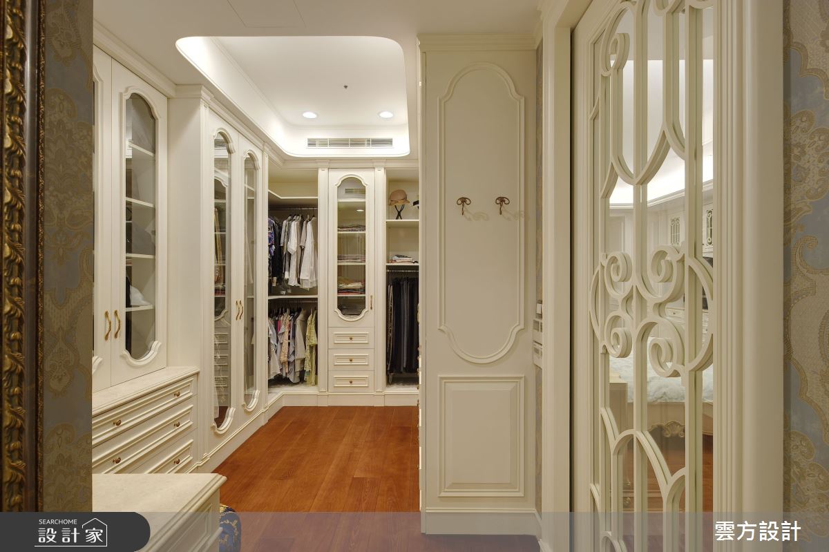 65坪毛胚屋＿新古典更衣間案例圖片＿雲方設計＿雲方_日光徐徐朗誦法式之42