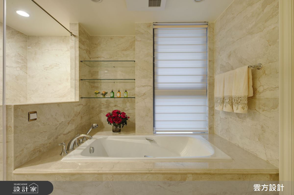 65坪毛胚屋＿新古典浴室案例圖片＿雲方設計＿雲方_日光徐徐朗誦法式之48