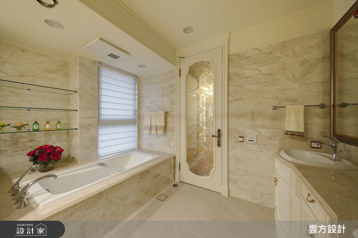 65坪毛胚屋＿新古典浴室案例圖片＿雲方設計＿雲方_日光徐徐朗誦法式之47