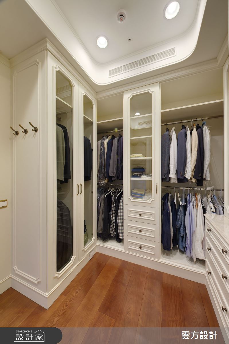 65坪毛胚屋＿新古典更衣間案例圖片＿雲方設計＿雲方_日光徐徐朗誦法式之40