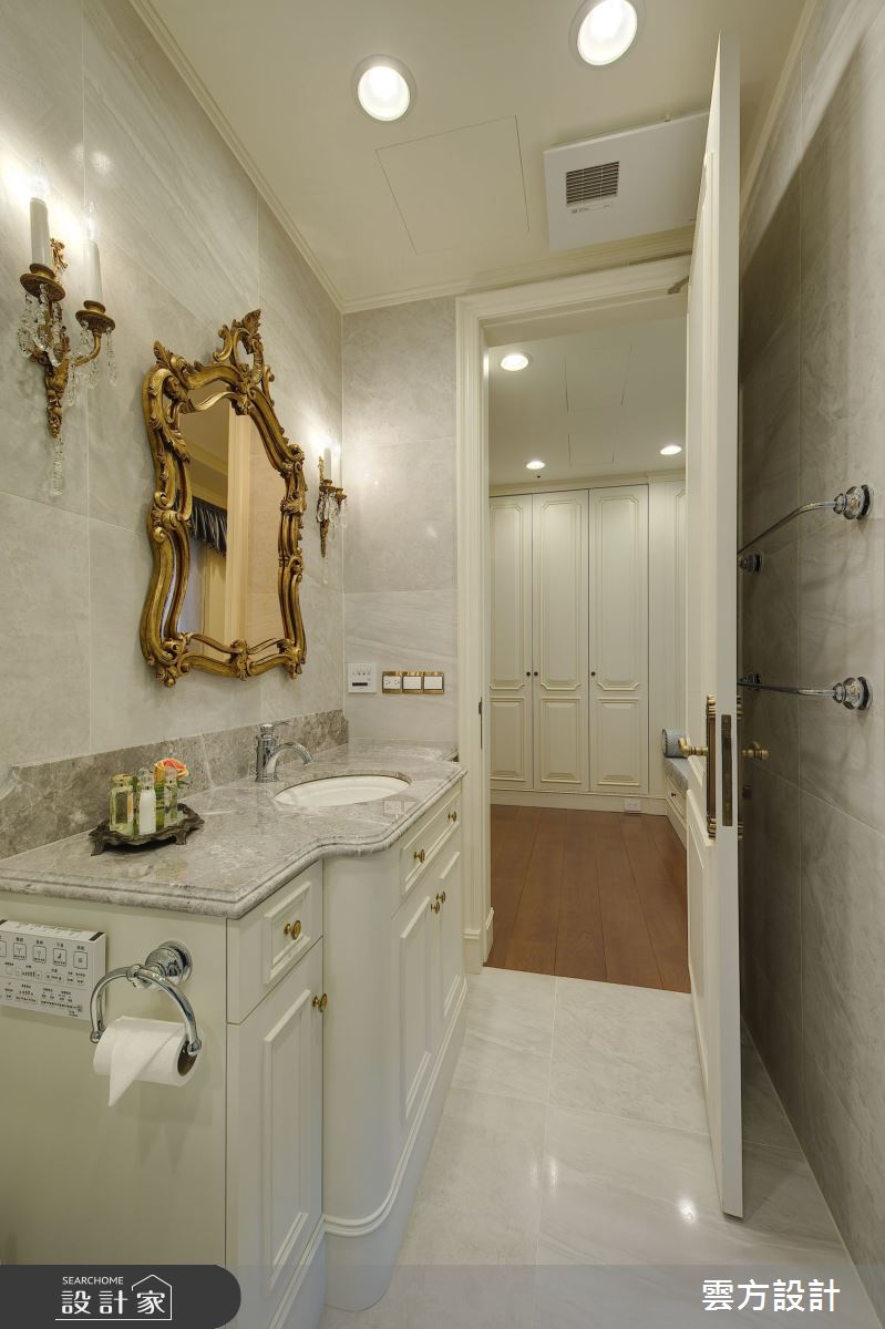 65坪毛胚屋＿新古典浴室案例圖片＿雲方設計＿雲方_日光徐徐朗誦法式之55