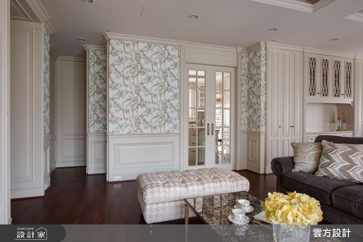 100坪毛胚屋＿新古典客廳案例圖片＿雲方設計＿雲方_溫潤如詩新古典縈繞之9