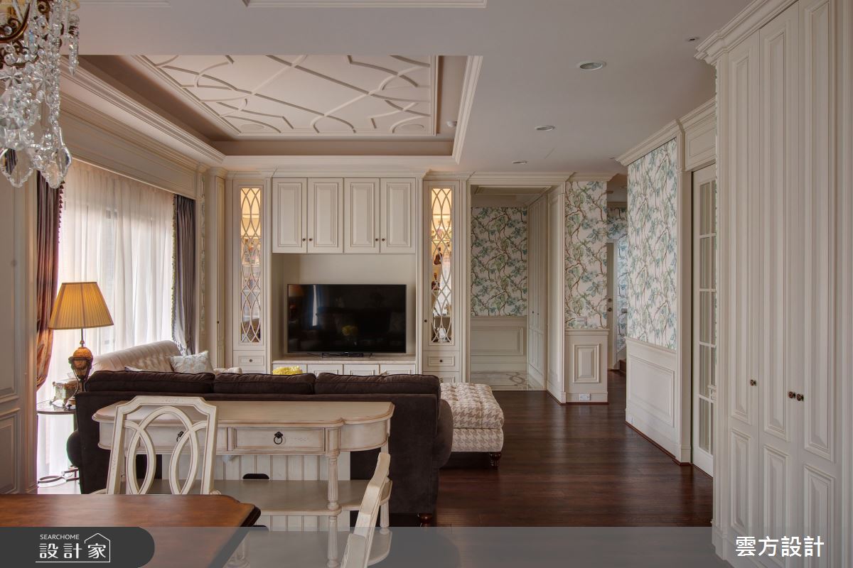 100坪毛胚屋＿新古典客廳餐廳案例圖片＿雲方設計＿雲方_溫潤如詩新古典縈繞之13