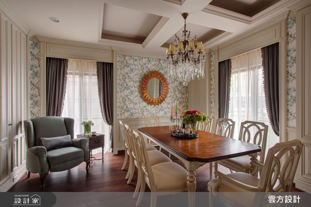 100坪毛胚屋＿新古典餐廳案例圖片＿雲方設計＿雲方_溫潤如詩新古典縈繞之20