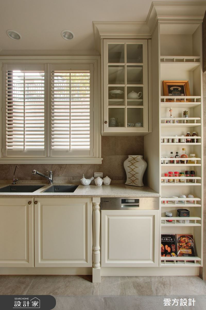 100坪毛胚屋＿新古典廚房案例圖片＿雲方設計＿雲方_溫潤如詩新古典縈繞之24