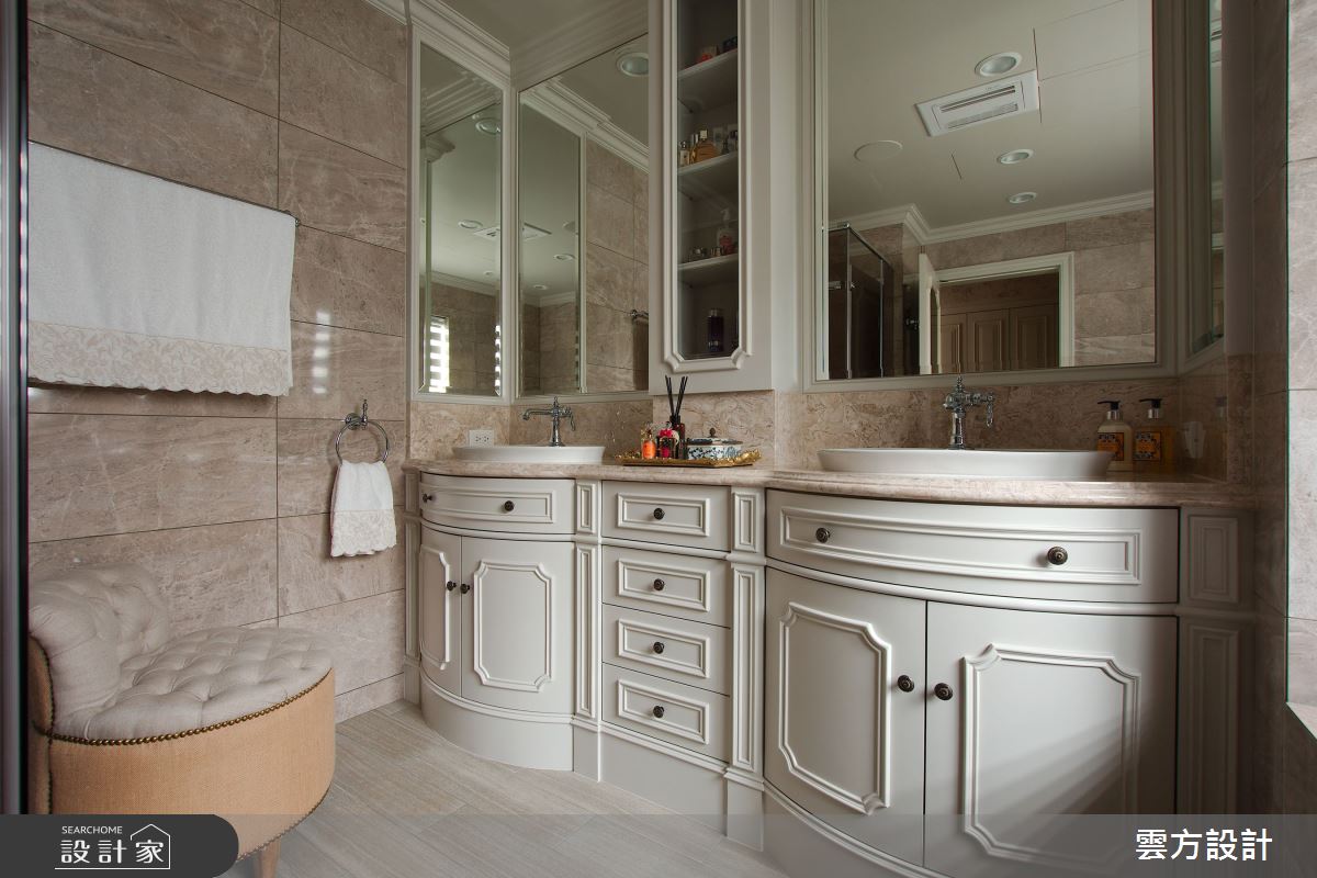 100坪毛胚屋＿新古典浴室案例圖片＿雲方設計＿雲方_溫潤如詩新古典縈繞之39