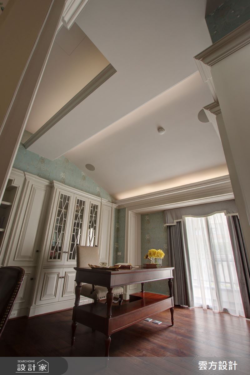 100坪毛胚屋＿新古典書房案例圖片＿雲方設計＿雲方_溫潤如詩新古典縈繞之42