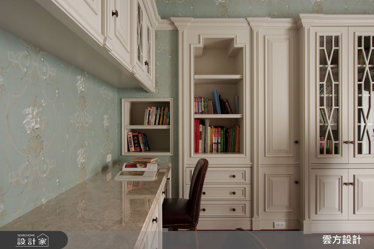 100坪毛胚屋＿新古典書房案例圖片＿雲方設計＿雲方_溫潤如詩新古典縈繞之43