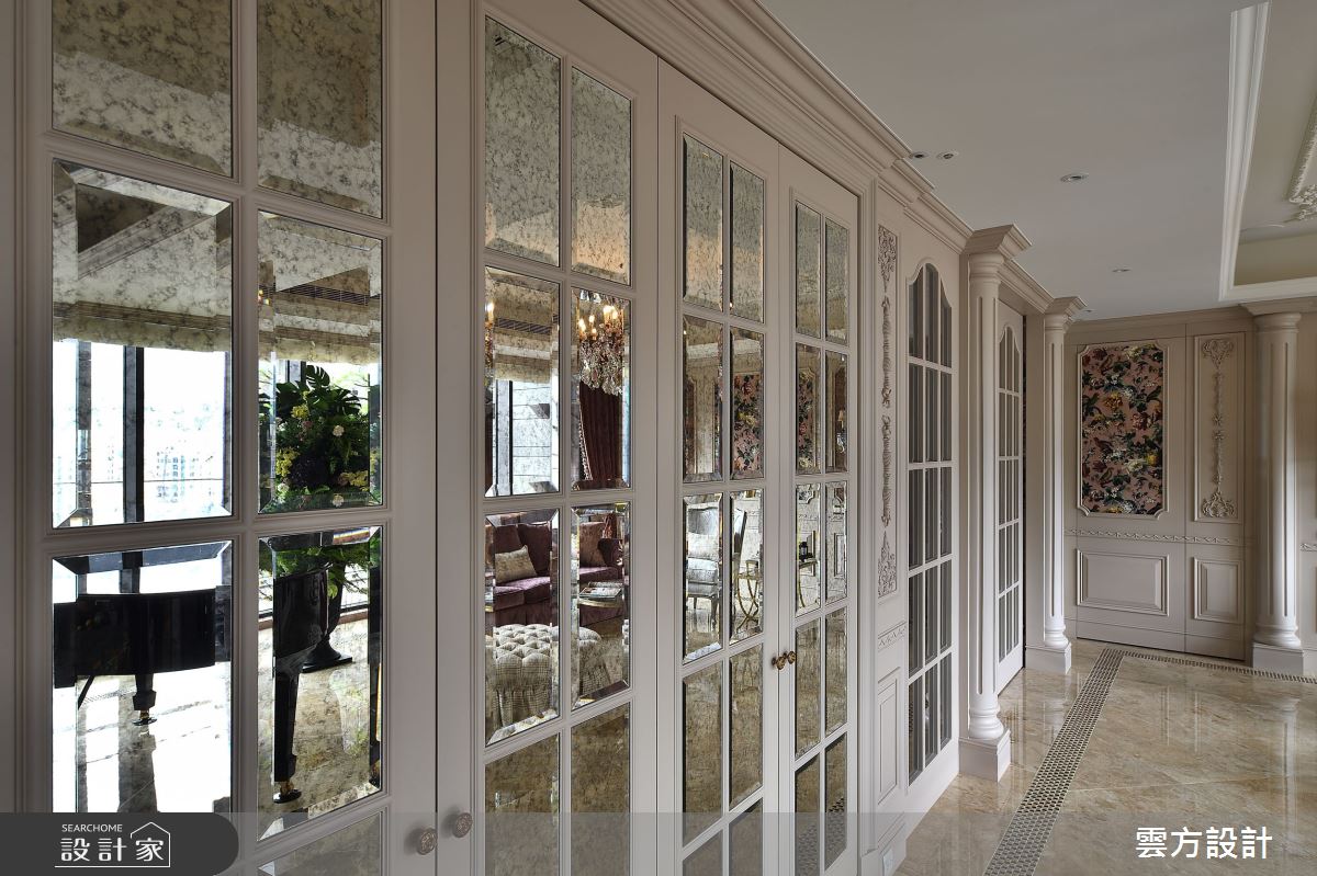 100坪毛胚屋＿新古典客廳案例圖片＿雲方設計＿雲方_藝術典藏奢華氣韻之5