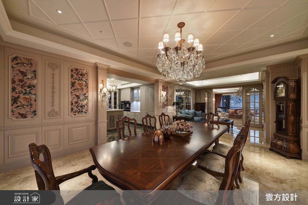 100坪毛胚屋＿新古典餐廳案例圖片＿雲方設計＿雲方_藝術典藏奢華氣韻之19