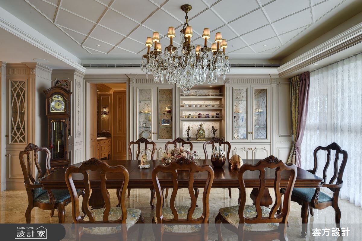 100坪毛胚屋＿新古典餐廳案例圖片＿雲方設計＿雲方_藝術典藏奢華氣韻之20