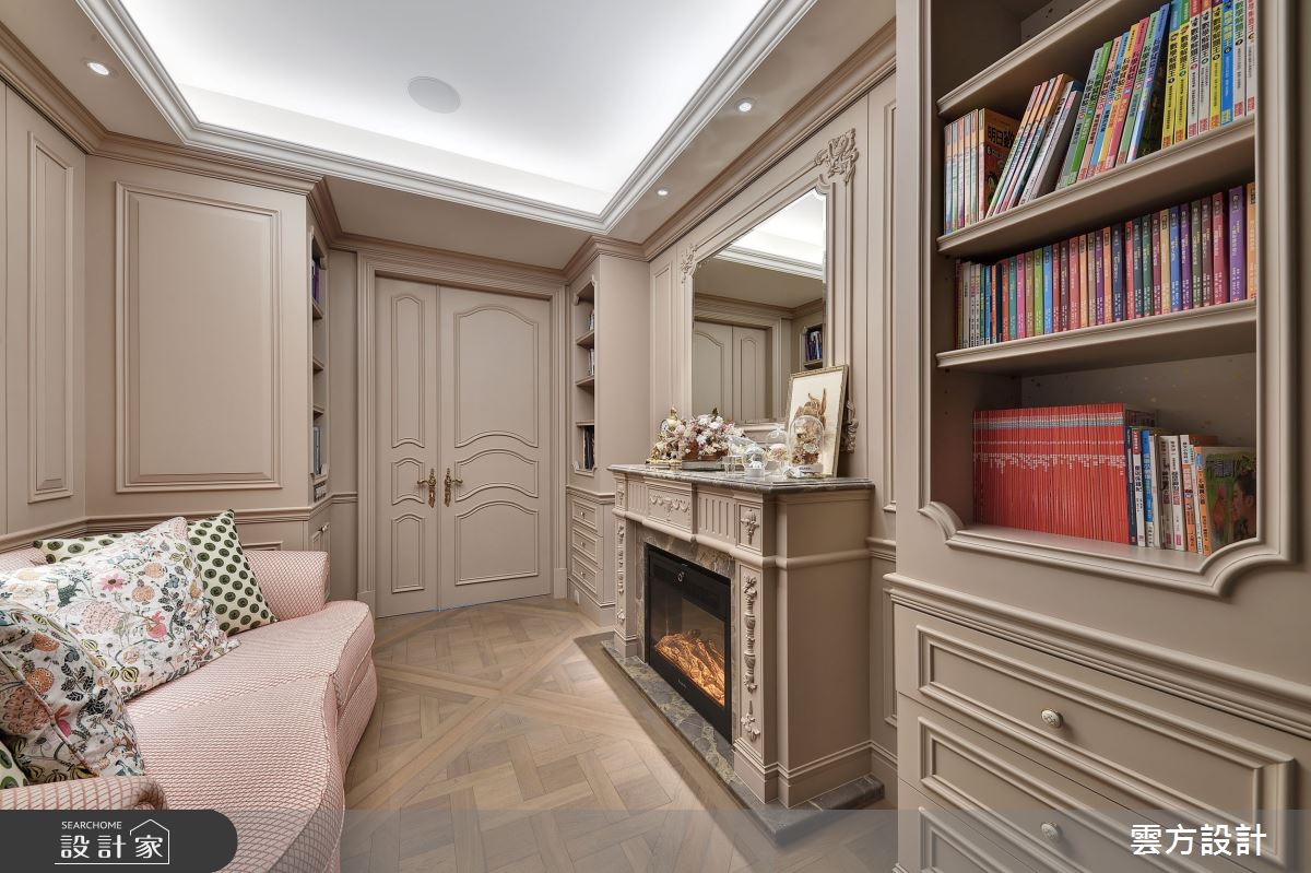 100坪毛胚屋＿新古典多功能室案例圖片＿雲方設計＿雲方_藝術典藏奢華氣韻之37