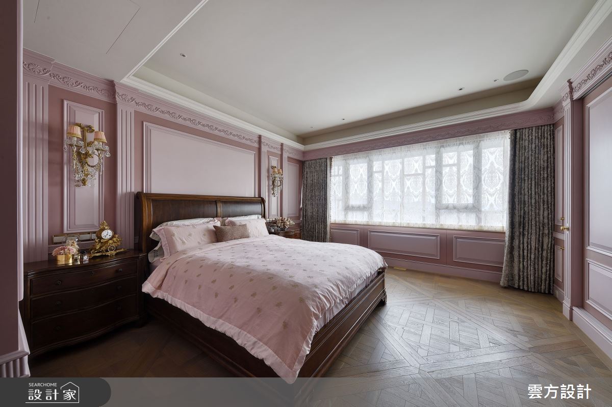 100坪毛胚屋＿新古典臥室案例圖片＿雲方設計＿雲方_藝術典藏奢華氣韻之58