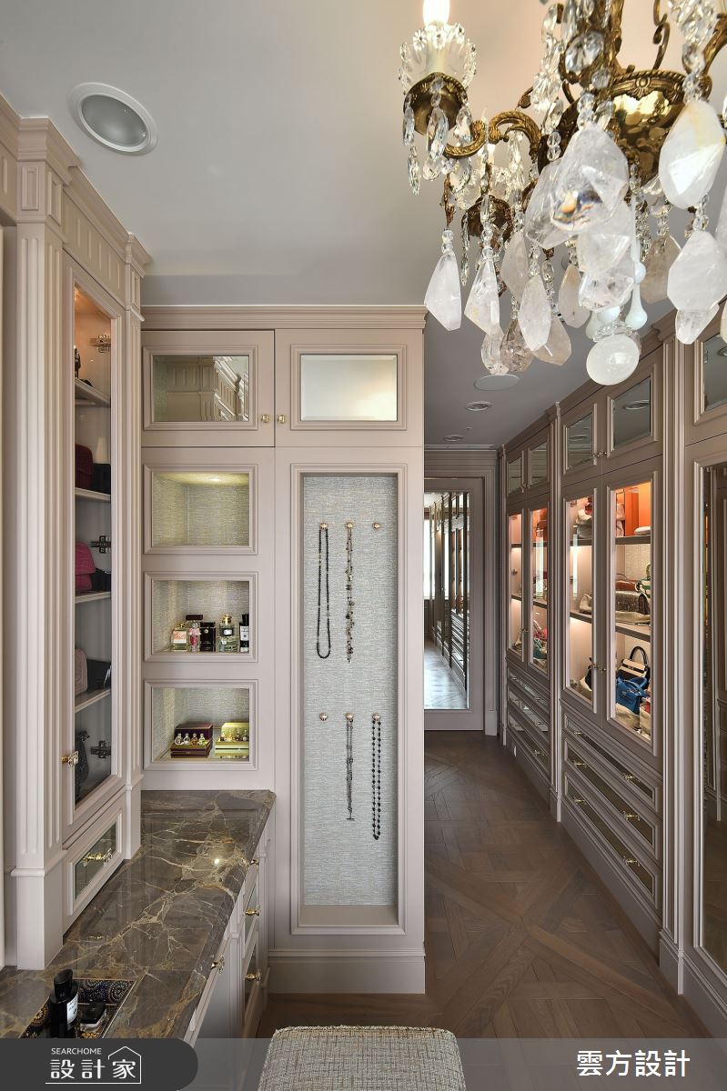 100坪毛胚屋＿新古典更衣間案例圖片＿雲方設計＿雲方_藝術典藏奢華氣韻之65