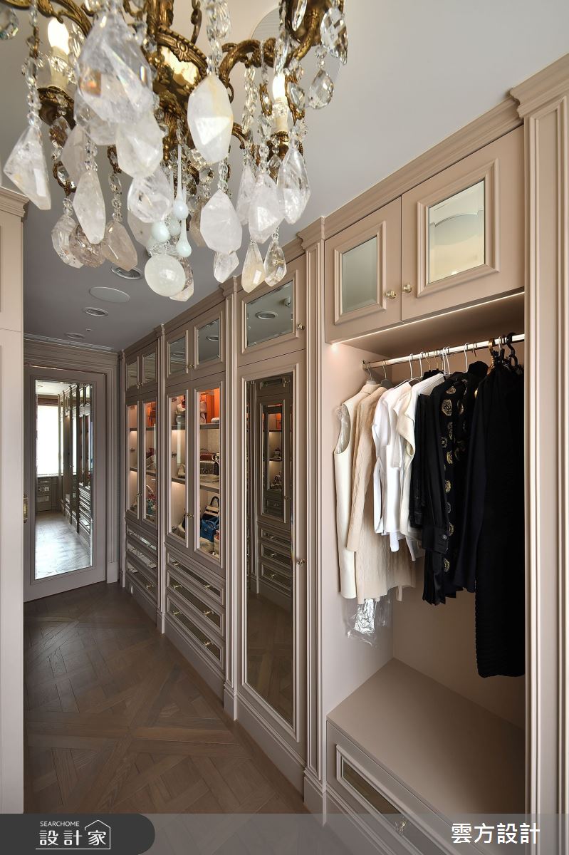 100坪毛胚屋＿新古典更衣間案例圖片＿雲方設計＿雲方_藝術典藏奢華氣韻之66