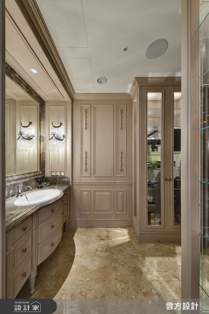 100坪毛胚屋＿新古典浴室案例圖片＿雲方設計＿雲方_藝術典藏奢華氣韻之42