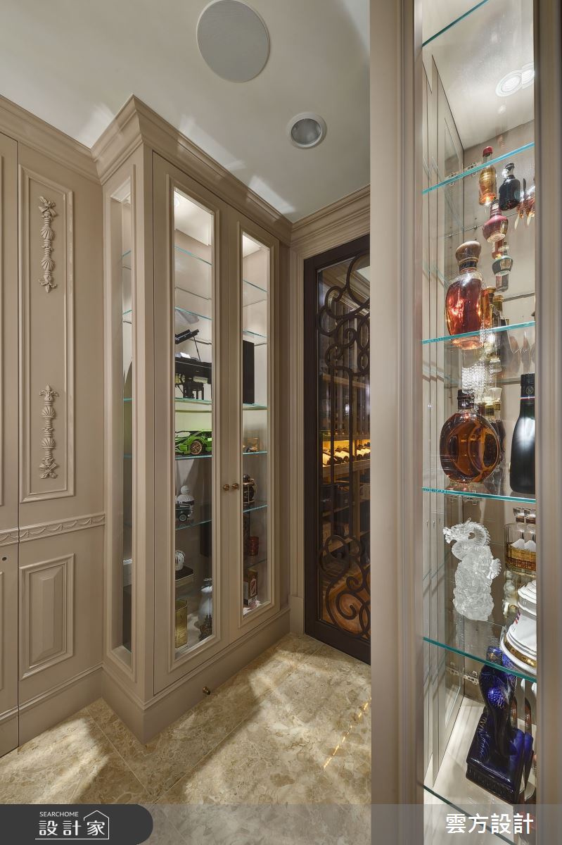 100坪毛胚屋＿新古典客廳案例圖片＿雲方設計＿雲方_藝術典藏奢華氣韻之45