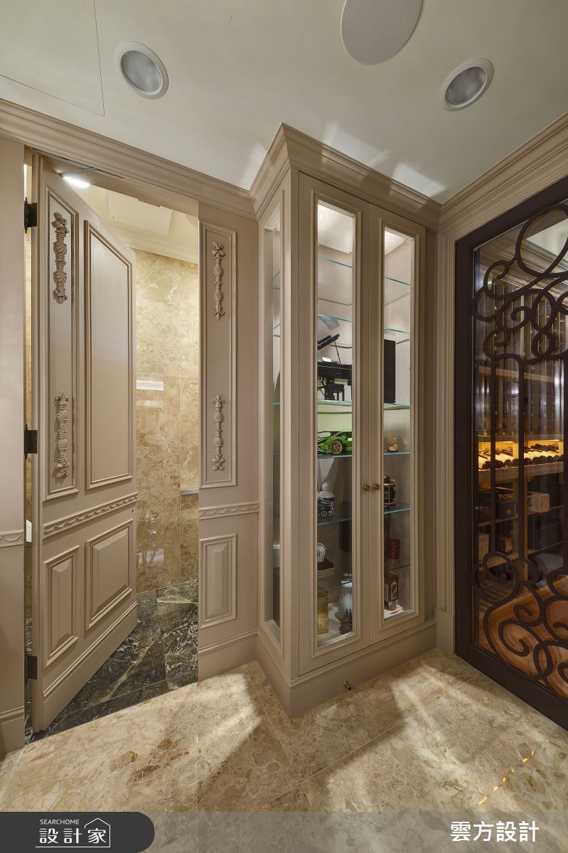 100坪毛胚屋＿新古典客廳案例圖片＿雲方設計＿雲方_藝術典藏奢華氣韻之43