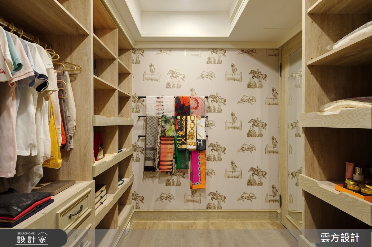 30坪新成屋(5年以下)＿新古典更衣間案例圖片＿雲方設計＿雲方_美學主張精緻新古典之15