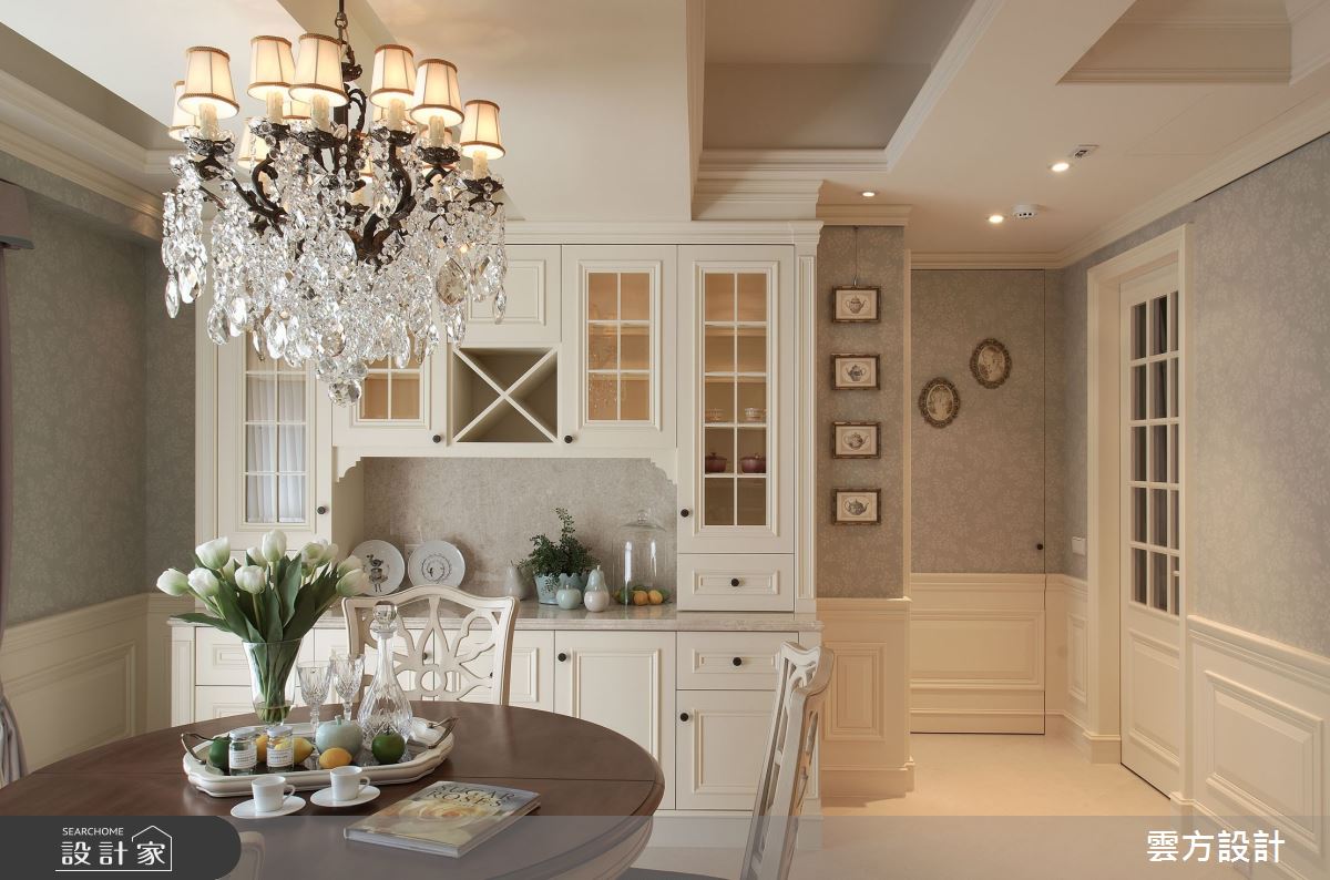 40坪毛胚屋＿美式風餐廳案例圖片＿雲方設計＿雲方_隨興優雅灑脫美式之8