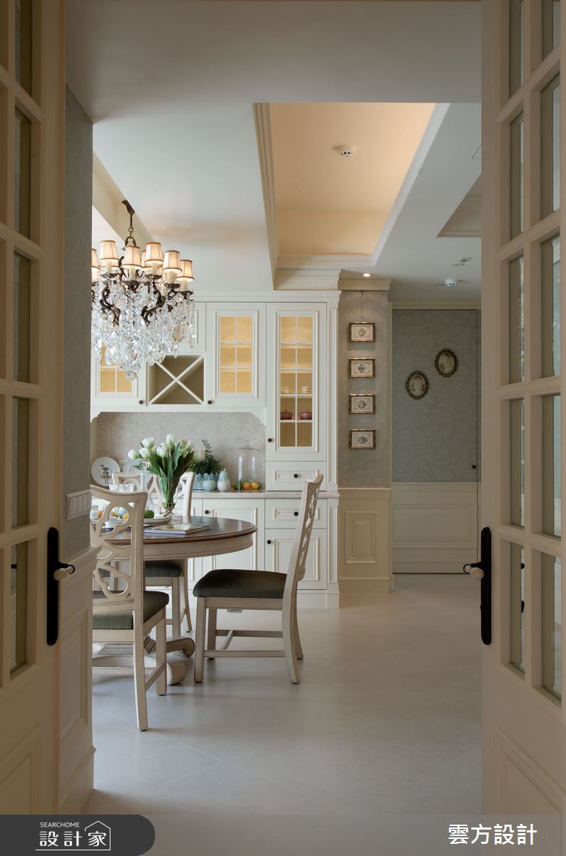 40坪毛胚屋＿美式風餐廳案例圖片＿雲方設計＿雲方_隨興優雅灑脫美式之10