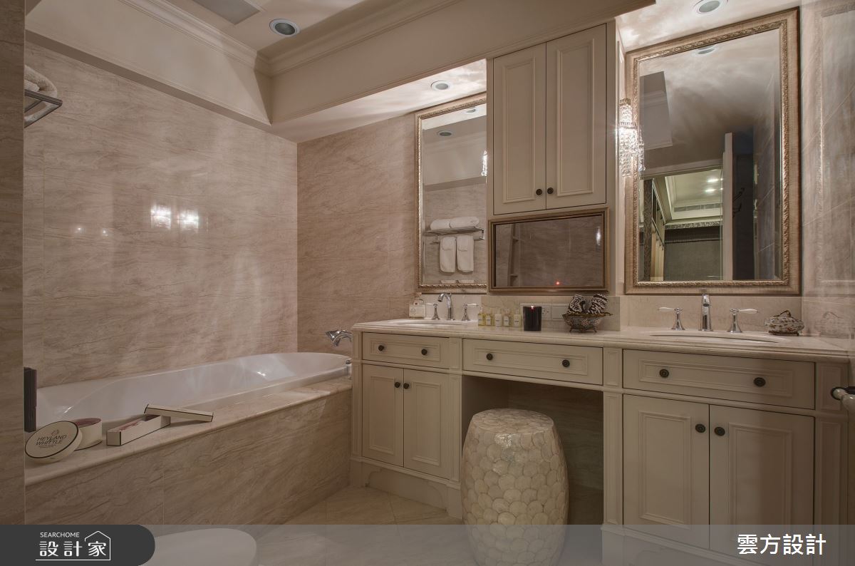 40坪毛胚屋＿美式風浴室案例圖片＿雲方設計＿雲方_隨興優雅灑脫美式之23