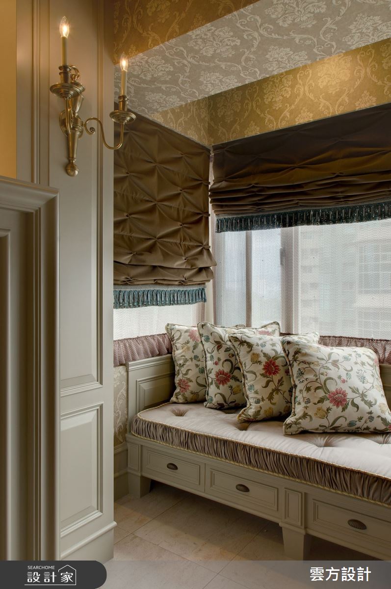 24坪老屋(16~30年)＿新古典客廳臥榻案例圖片＿雲方設計＿雲方_精緻雕琢大器新古典之6