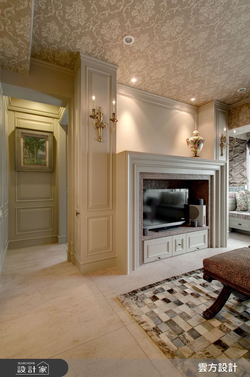 24坪老屋(16~30年)＿新古典客廳案例圖片＿雲方設計＿雲方_精緻雕琢大器新古典之2