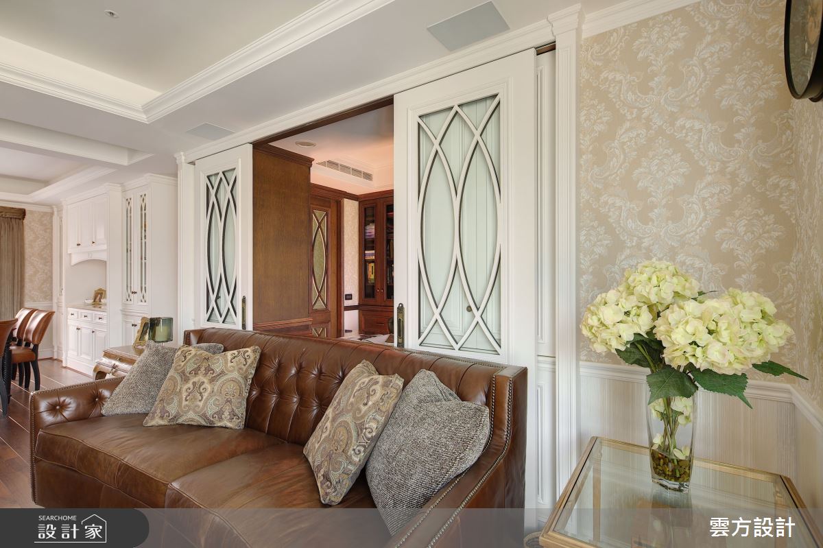 35坪中古屋(5~15年)＿新古典客廳案例圖片＿雲方設計＿雲方_雋永沉穩不朽新古典之7