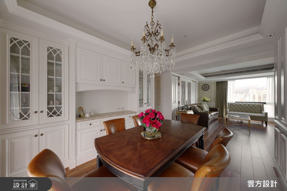 35坪中古屋(5~15年)＿新古典餐廳案例圖片＿雲方設計＿雲方_雋永沉穩不朽新古典之12