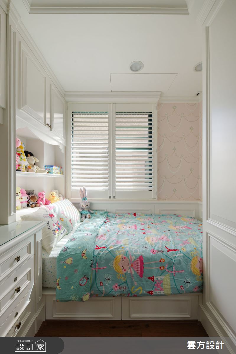 35坪中古屋(5~15年)＿新古典兒童房兒童房案例圖片＿雲方設計＿雲方_雋永沉穩不朽新古典之24