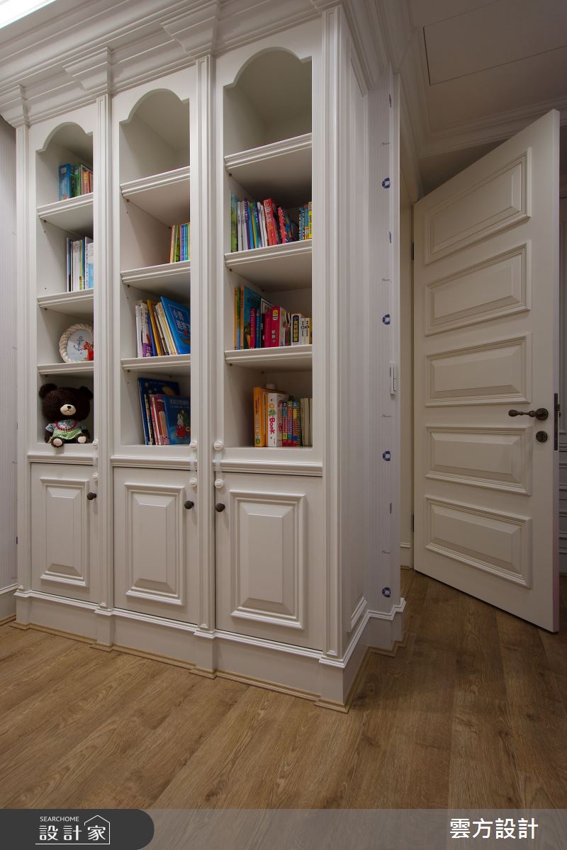 35坪毛胚屋＿美式風書房案例圖片＿雲方設計＿雲方_靜謐浪漫溫馨美式之10