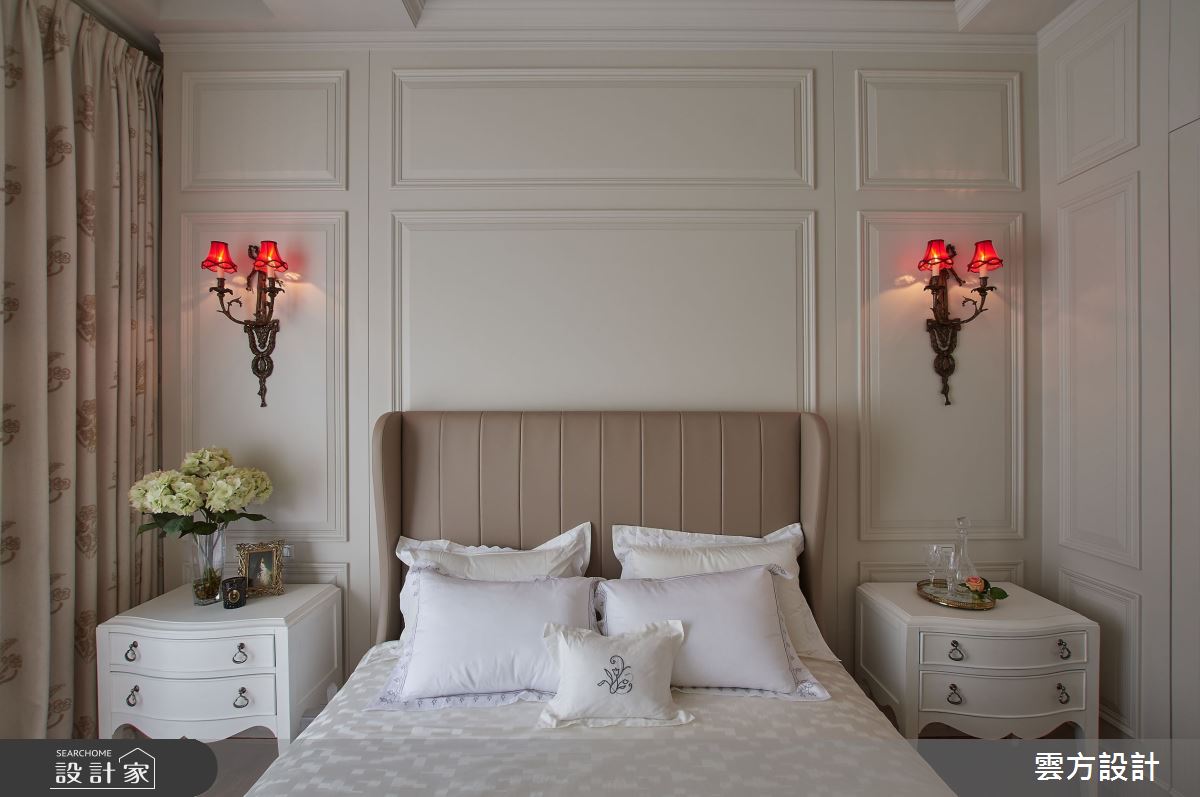 37坪中古屋(5~15年)＿新古典臥室案例圖片＿雲方設計＿雲方_浪漫情懷美式古典之15