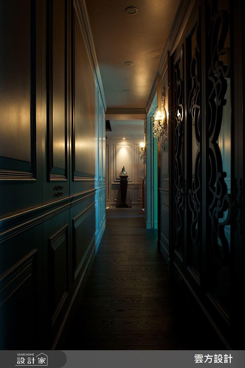 37坪新成屋(5年以下)＿新古典走廊案例圖片＿雲方設計＿雲方_優雅美學品味奢華之4