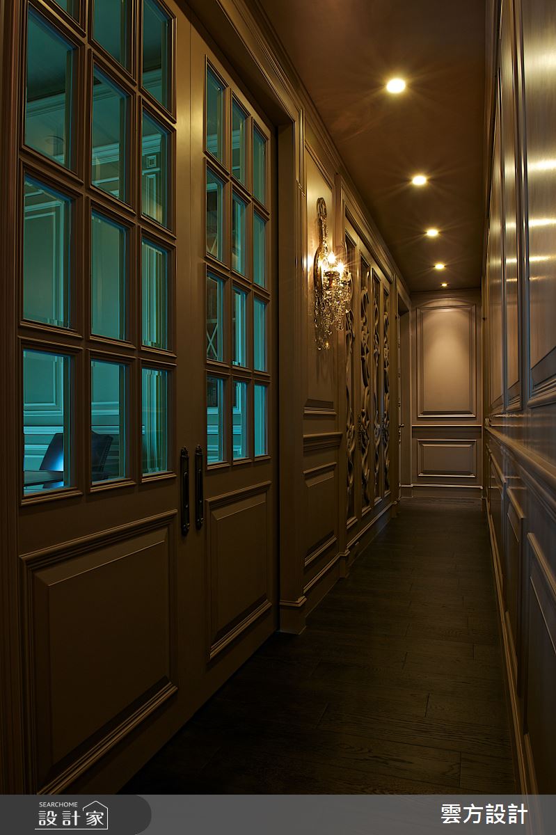 37坪新成屋(5年以下)＿新古典走廊案例圖片＿雲方設計＿雲方_優雅美學品味奢華之5