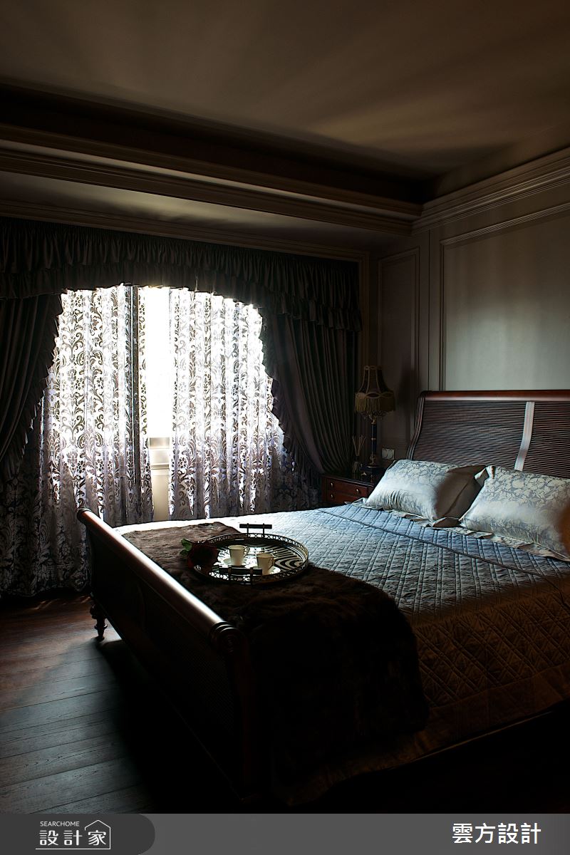 37坪新成屋(5年以下)＿新古典臥室案例圖片＿雲方設計＿雲方_優雅美學品味奢華之6